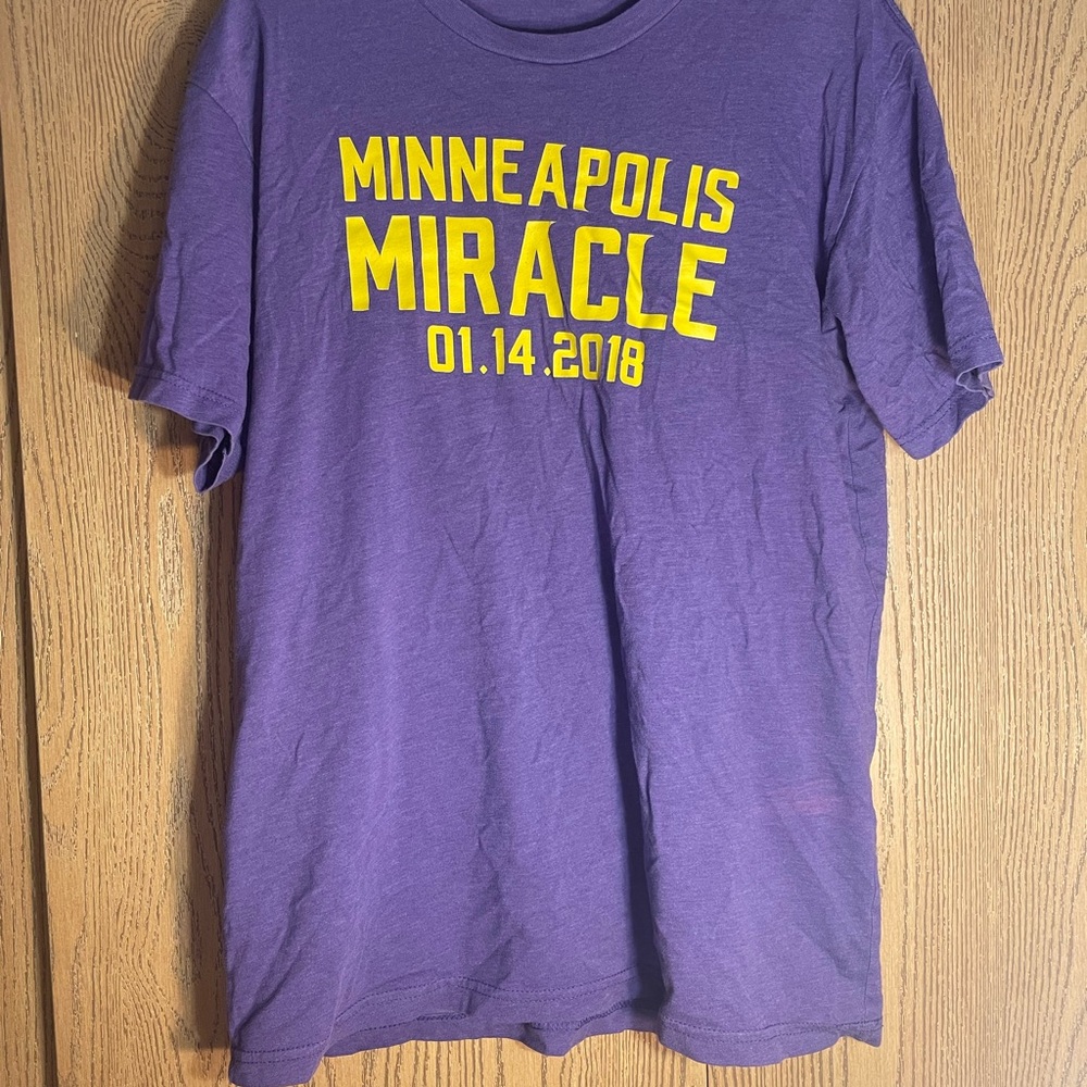 Minneapolis Miracle Minnesota Vikings Shirt
